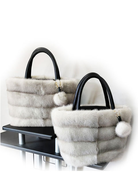 ミンクのコートをバッグにリメイク | (有)大木毛皮店